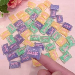 Sweet miniature candies cabochons